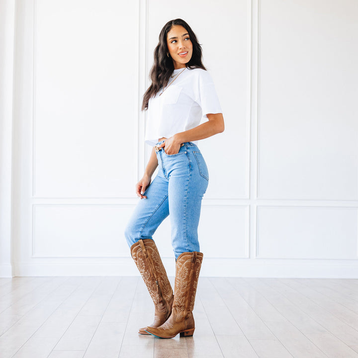 Sandaga Knee High - Desert Clay