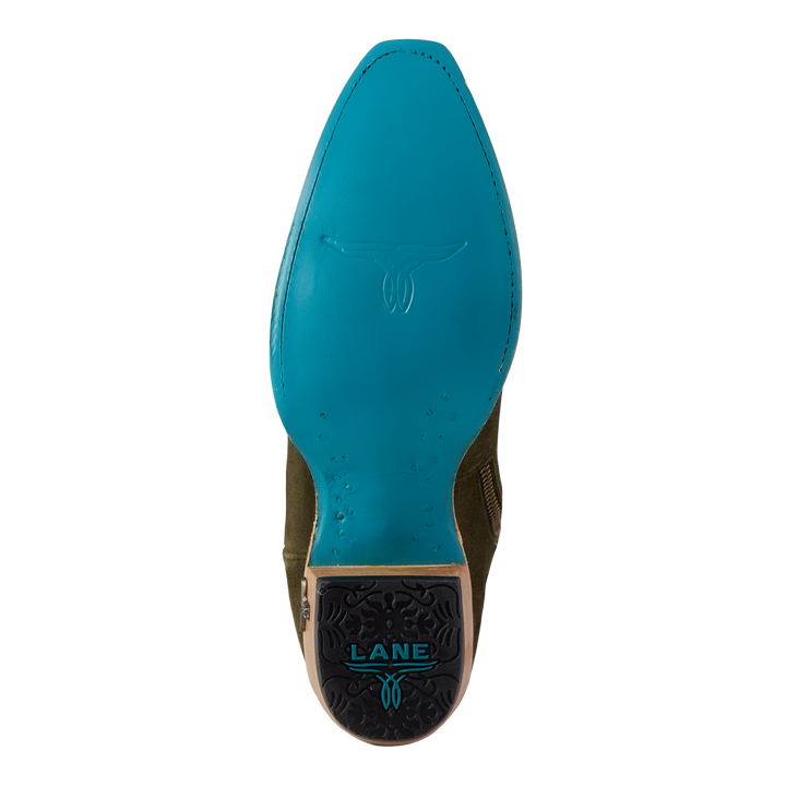 Sandaga Knee High - Olive Suede