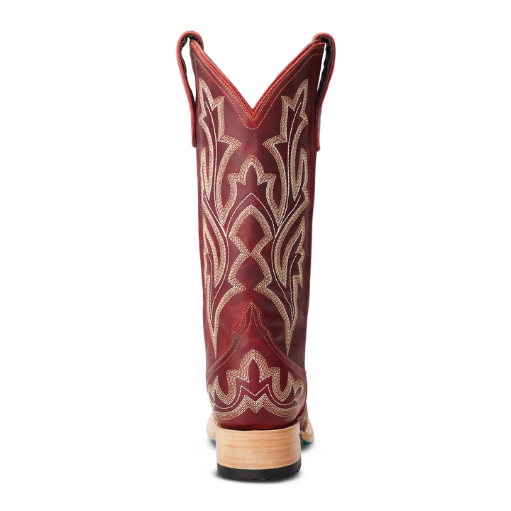 Saratoga Square Boot - Smoldering Ruby
