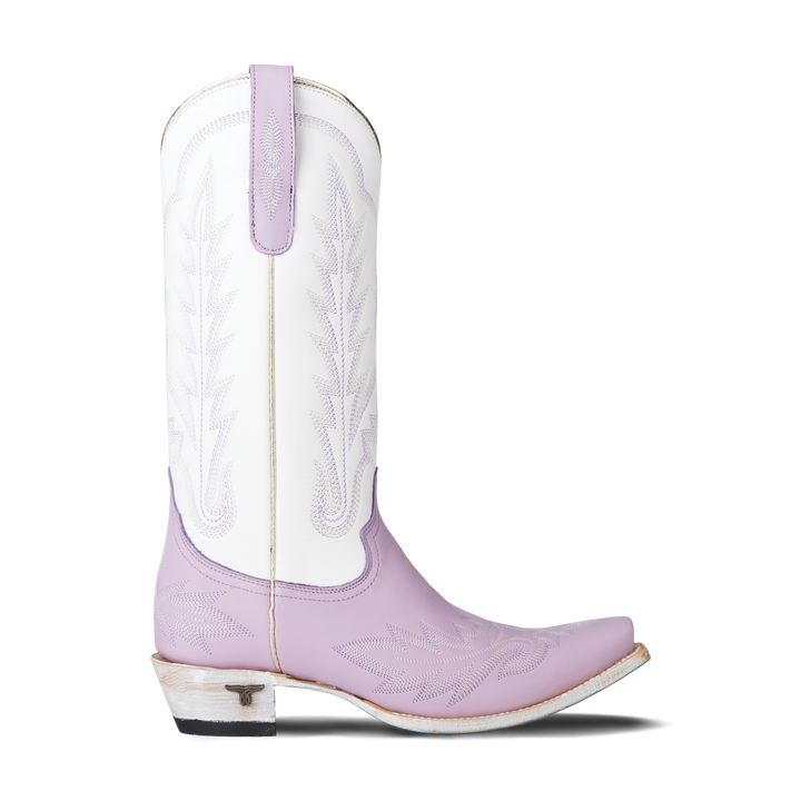 Lexington Boot - Lovely Lavender/Matte White