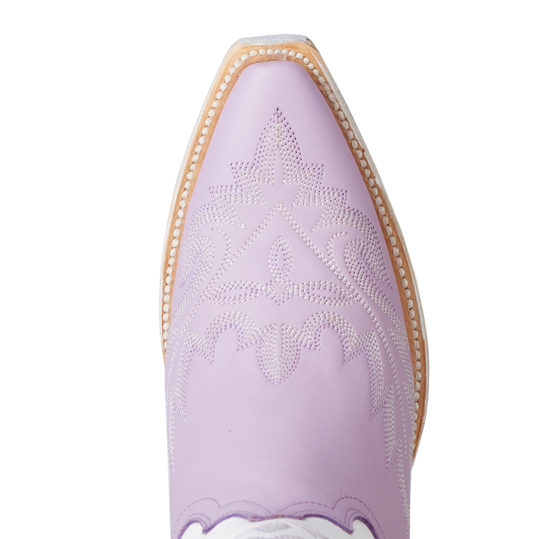 Lexington Boot - Lovely Lavender/Matte White